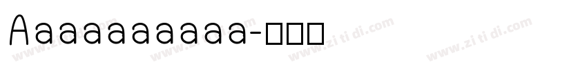 Aaaaaaaaaa字体转换