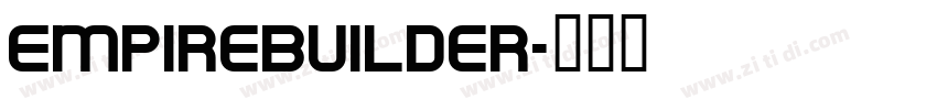 EmpireBuilder字体转换