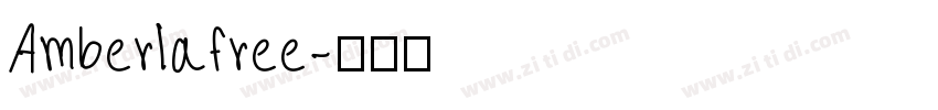 Amberlafree字体转换