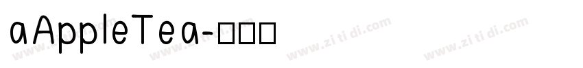 aAppleTea字体转换