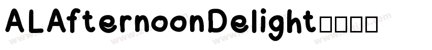 ALAfternoonDelight字体转换