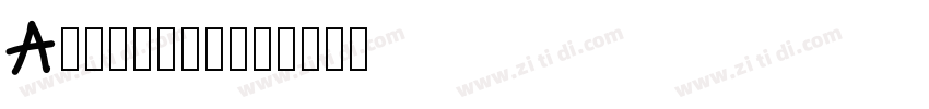 AGMelanieC字体转换