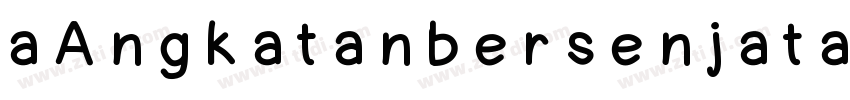aAngkatanbersenjata字体转换
