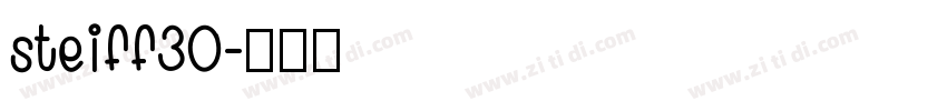 steiff30字体转换