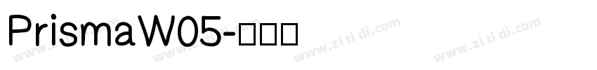 PrismaW05字体转换