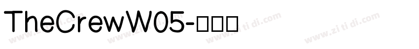 TheCrewW05字体转换