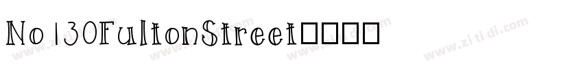 No130FultonStreet字体转换