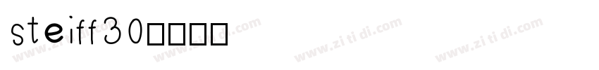 steiff30字体转换