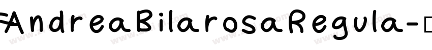 AndreaBilarosaRegula字体转换