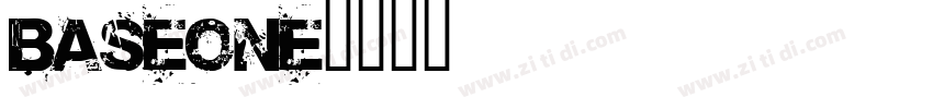BaseOne字体转换