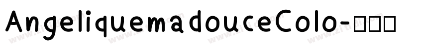 AngeliquemadouceColo字体转换
