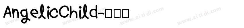 AngelicChild字体转换