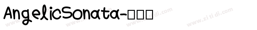 AngelicSonata字体转换