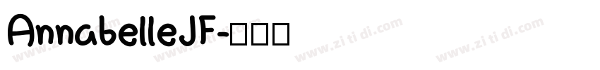AnnabelleJF字体转换