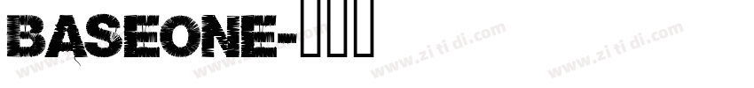 BaseOne字体转换