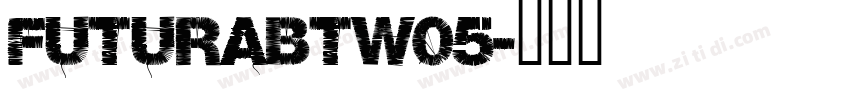 FuturaBTW05字体转换