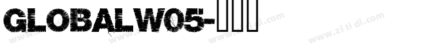 GlobalW05字体转换