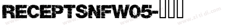 ReceptsNFW05字体转换
