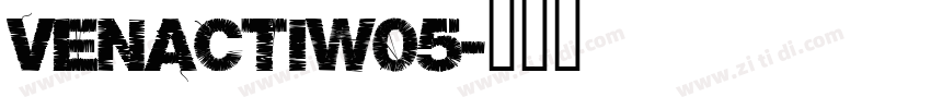 VenactiW05字体转换