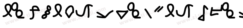 AntFarmGoneCamping字体转换