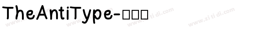 TheAntiType字体转换