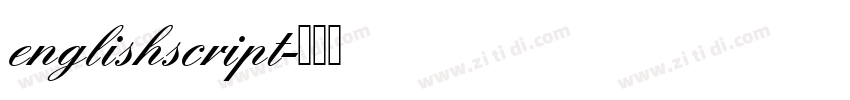 englishscript字体转换