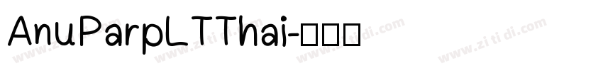 AnuParpLTThai字体转换