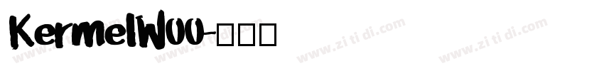 KermelW00字体转换