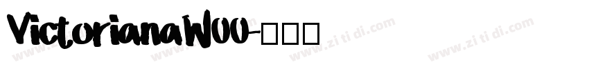 VictorianaW00字体转换