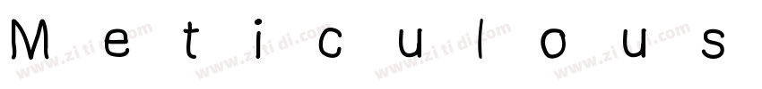 MeticulousAriel字体转换