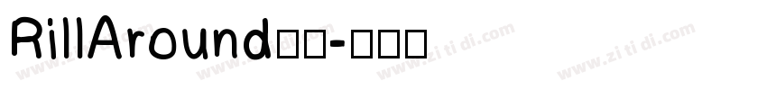 RillAround字体字体转换