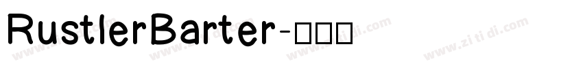 RustlerBarter字体转换