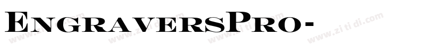 EngraversPro字体转换