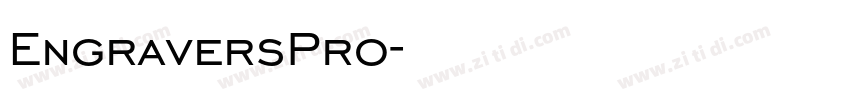 EngraversPro字体转换