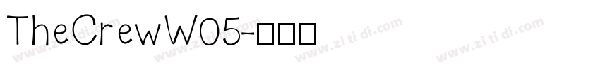 TheCrewW05字体转换