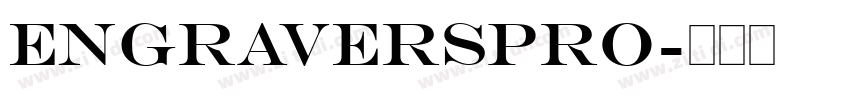 EngraversPro字体转换