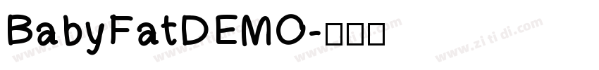 BabyFatDEMO字体转换