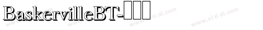 BaskervilleBT字体转换