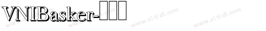 VNIBasker字体转换