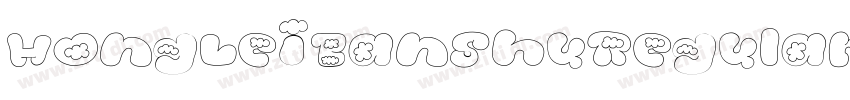 HongLeiBanShuRegular字体转换