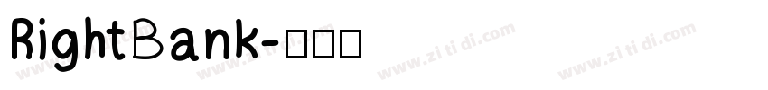 RightBank字体转换