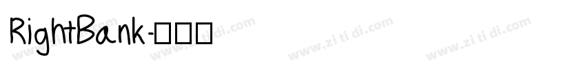 RightBank字体转换