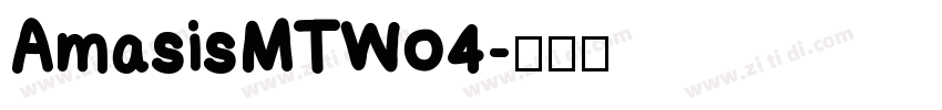 AmasisMTW04字体转换