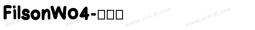 FilsonW04字体转换