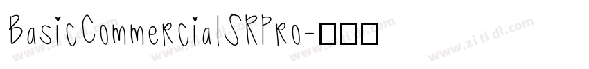 BasicCommercialSRPro字体转换