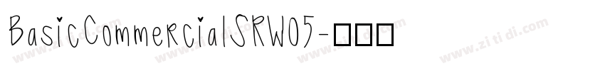BasicCommercialSRW05字体转换