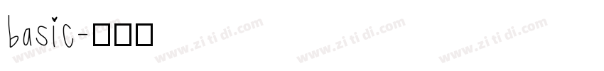 basic字体转换