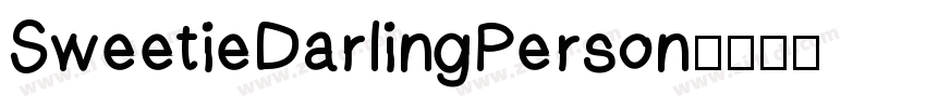 SweetieDarlingPerson字体转换