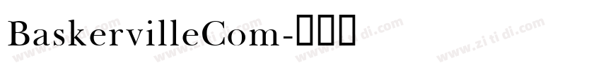 BaskervilleCom字体转换