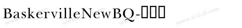 BaskervilleNewBQ字体转换 BaskervilleNewBQ字体转换